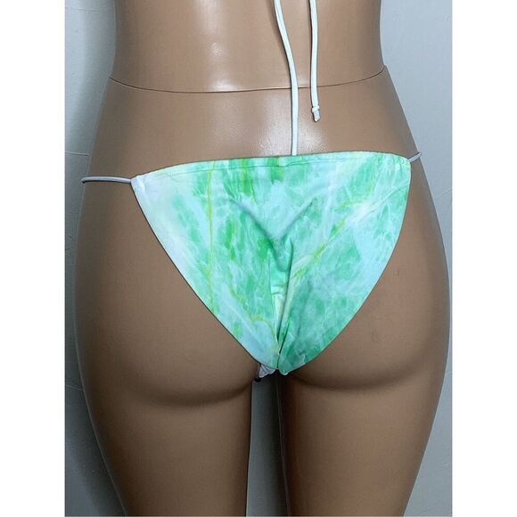 New. Good American green marble bikini. M-top/L-bottom . Retails $99 - Picture 10 of 14